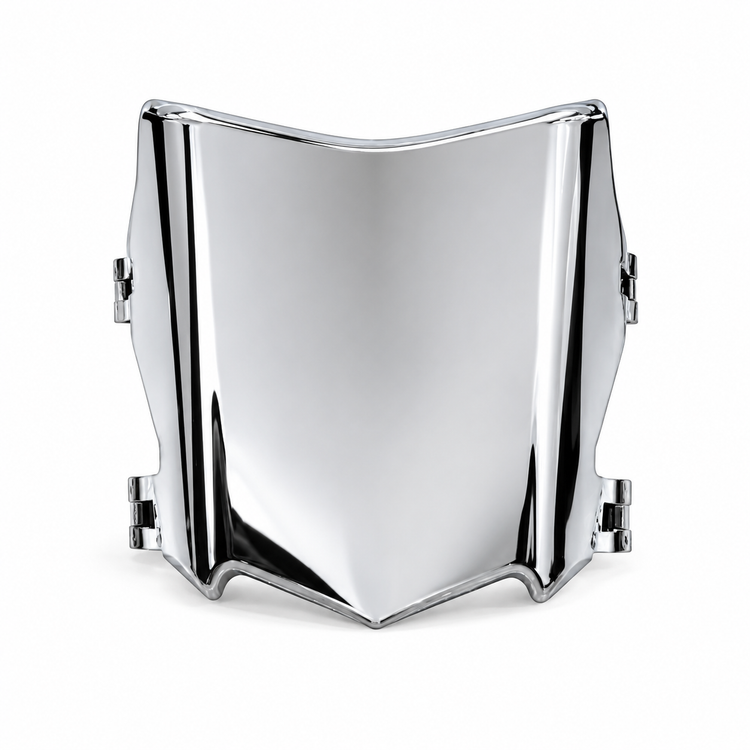 Mirror Chrome Motocutz Style Plate