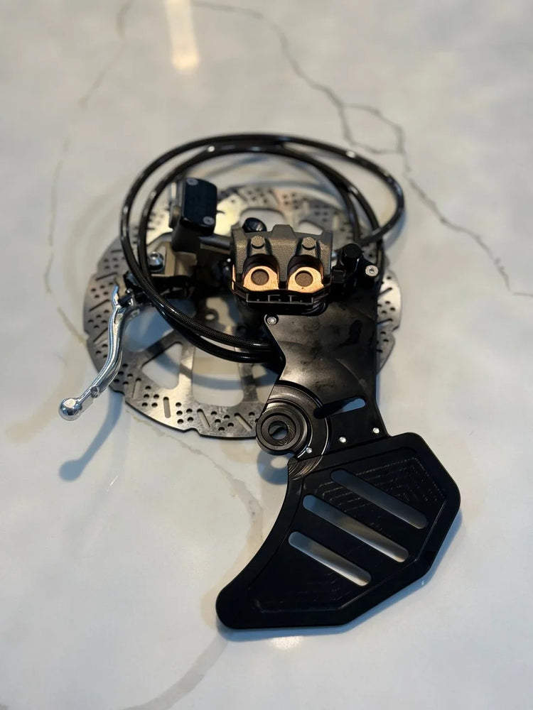 35% collective Ultra Bee Brake Kit – Surron LBX / E Ride Pro Rear Brake Upgrade