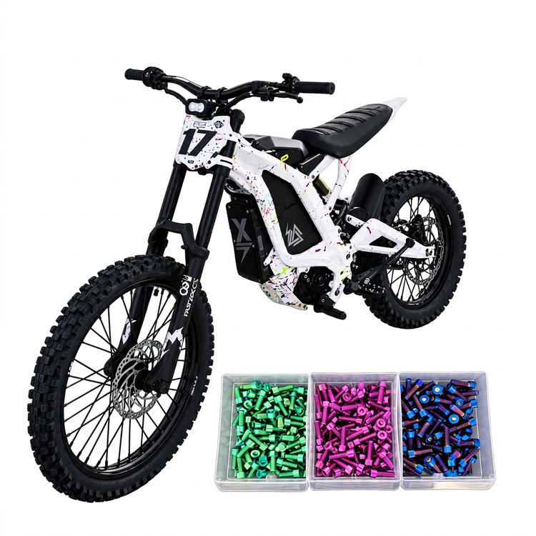 Surron Light Bee/Segway/Falcon/79 Bike Titanium Bolt Kit (COLLECTIVE)