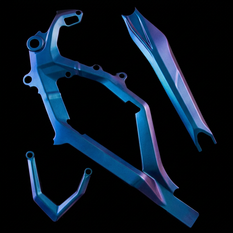 Surron Ultra Bee Professionally Painted Frame Guards (COLLECTIVE)